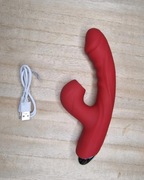 Wibrator ssący dildo 