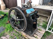 Maszyna Introligatorska, Prasa J.G. SCHELTER & GIESECKE, LEIPZIG