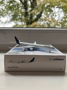 Herpa Model samolotu Lufthansa Airbus A340-600 w skali 1:500
