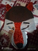 Maska karnawał, przedstawienie- wilk,lis