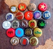 KAPSLE kolekcja mała/A -  szt.21 różne