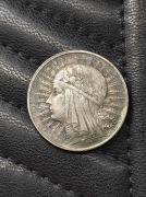 Stara Polska 5zł 1932 rok, wykopki po zbieraczu 