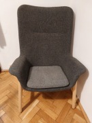 Fotel IKEA Vedbo szary