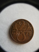 MONETA 2 GROSZE 1937