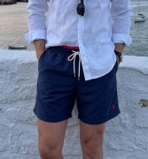 Spodenki Kąpielowe Polo Ralph Lauren - Granatowe - Rozmiar M