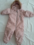 używane kombinezony HM ciemnyzielony roz.74 szt  i drgi pudrowy róż 86.