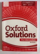 Oxford solutions pre-intermediate ćwiczenia workbook angielski 