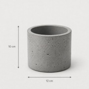 Doniczka donica mała beton architektoniczny