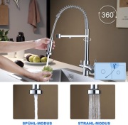 Bateria kuchenna KEOKBON 3-drożna obrotowa o 360°