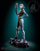 Figurka druk 3D żywica " EDI from Mass Effect - F922 " - 120 mm