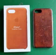 Etui Apple iPhone 7 Leather Case Obudowa Saddle Brown