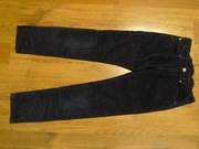 spodnie Zara sztruksy rozm. 146