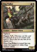 MTG - Dog Walker x4 (KOMPLET) - Murders - Magic The Gathering