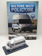 Model Policyjny FORD TRANSIT 1:43 DeAgostini Kultowe Wozy Policyjne NOWY