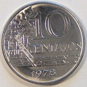 Brazylia 10 Centavo 1978 r.