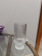 Szklanki wysokie ryflowane grube