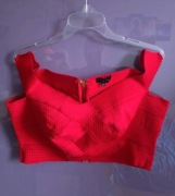 Bandażowy crop top roz. L/XL .marka New Look