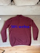 Sweter męski 50% wełna Urban Pioneers r. L - stan perfekt!