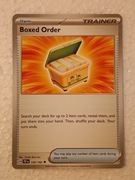 Boxed Order 143/162 Karta POKEMON TCG Scarlet & Violet Temporal forces