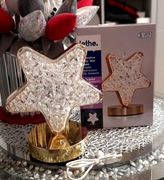 Lampka led gold star