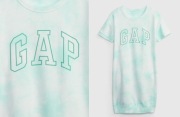 GAP sukienka dresowa z logo tie-dye 8 9 lat