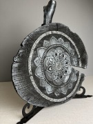 Mandala na drewnie – dekoracja do domu 3D | Handmade | Oryginalny prezent