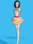 Lalka Barbie - Minispódniczka