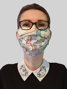 Maseczki wielorazowe bawełniane kolor Streetwear 