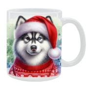 KUBEK Z PSEM Husky syberyjski - IDEALNY PREZENT, PERSONALIZACJA,24H WYS