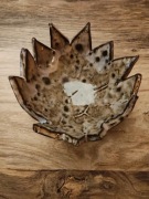 Ceramiczna miseczka ozdobna - ręcznie robiona, prezent z duszą