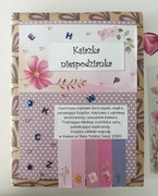Książka zapakowana na  prezent niespodziankę
