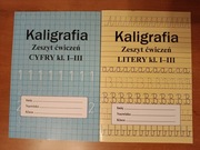 KALIGRAFIA - Zeszyt ćwiczeń kl. I -III - cyfry i litery