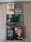 kryminały 6 książek, zestaw, mix 