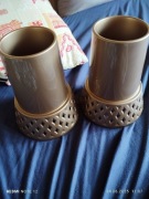 Ażurowe wazony na grób 