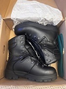 Trzewiki Wojskowe Buty Zimowe Skórzane MON czarne 933