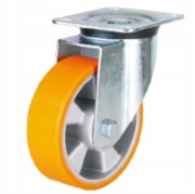 Koło Kółko Koła Kółka obrotowe 125 mm, aluminium poliuretan wózek 300 kg