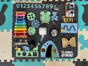 Tablica manipulacyjna sensoryczna Montessori