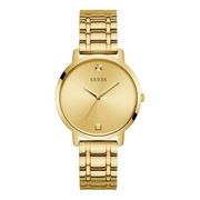 Złoty zegarek na bransolecie Guess