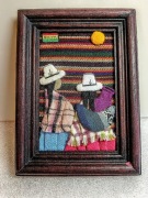 Obraz w barwach Boliwii Boliwia tkanina TINO BOLIVIA