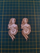 Tekturka baby shower kobieta w ciąży ciąża 