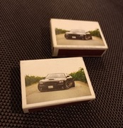 Pudełko po zapałkach dodge charger srt czarny