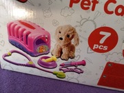 Smiki, Młody weterynarz,zestaw,kotek,weterynarz,stetoskop,miska,klatka