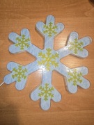 Ozdoba świąteczna śnieżynka