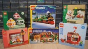 Lego Świąteczne Zestawy Mikołaj NOWE 40604 40700 40571 40776 40602 40702