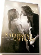 Narodziny gwiazdy A star is born Lady Gaga Bradley Cooper film dvd