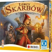 Gra planszowa ŁOWCY SKARBÓW wydawnictwo Rebel