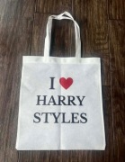 Torebka torba tote bag materiał non woven harry styles