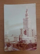 Warszawa Pałac Kultury i Nauki pocztówka 1972 r
