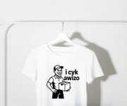 Koszulka dla kuriera , motocyklisty , kibica