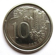 Singapur  - 10 cent - 2013r. 